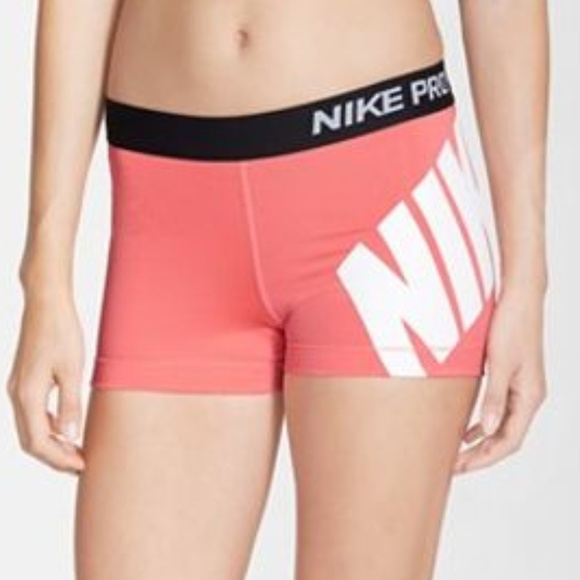Nike Pants - Nike Womens Pro 3 Inch Logo Training Shorts